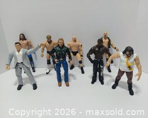 MaxSold Auction: Assortment of Wrestling Action Figures - Lakeland (Florida, USA) SELLER MANAGED Reseller Online Auction - Dove Meadow Trail