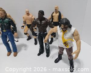 MaxSold Auction: Assortment of Wrestling Action Figures - Lakeland (Florida, USA) SELLER MANAGED Reseller Online Auction - Dove Meadow Trail