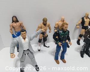 MaxSold Auction: Assortment of Wrestling Action Figures - Lakeland (Florida, USA) SELLER MANAGED Reseller Online Auction - Dove Meadow Trail