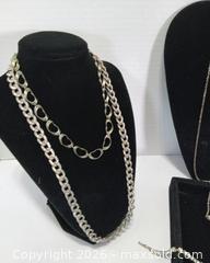 MaxSold Auction: Costume Necklaces- Silver - Lakeland (Florida, USA) SELLER MANAGED Reseller Online Auction - Dove Meadow Trail
