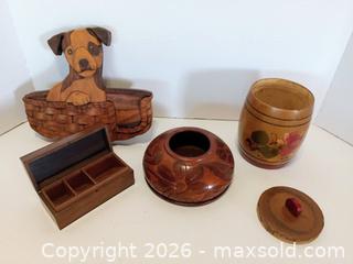 MaxSold Auction: Lot of Wood Items - Lakeland (Florida, USA) SELLER MANAGED Reseller Online Auction - Dove Meadow Trail