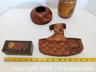 MaxSold Auction: Lot of Wood Items - Lakeland (Florida, USA) SELLER MANAGED Reseller Online Auction - Dove Meadow Trail