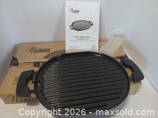 MaxSold Auction: Nuwave Precision Induction Cast Iron Grill with Oil Drip Tray - Lakeland (Florida, USA) SELLER MANAGED Reseller Online Auction - Dove Meadow Trail