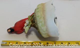 MaxSold Auction: Porcelain Cardinal Music Bird Box - Lakeland (Florida, USA) SELLER MANAGED Reseller Online Auction - Dove Meadow Trail