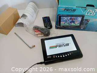 MaxSold Auction: Prism LCD Portable Digital LCD TV - Lakeland (Florida, USA) SELLER MANAGED Reseller Online Auction - Dove Meadow Trail