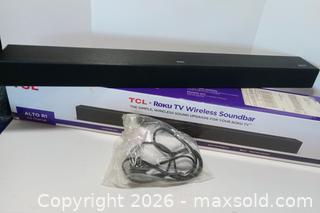 MaxSold Auction: Roku TV Wireless Soundbar - Lakeland (Florida, USA) SELLER MANAGED Reseller Online Auction - Dove Meadow Trail