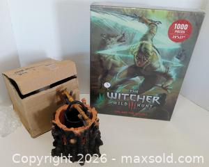 MaxSold Auction: Sealed puzzle & Witch Couldron - Lakeland (Florida, USA) SELLER MANAGED Reseller Online Auction - Dove Meadow Trail