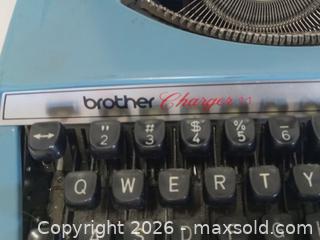 MaxSold Auction: Vintage Brother Charger 11 Typewriter  - Lakeland (Florida, USA) SELLER MANAGED Reseller Online Auction - Dove Meadow Trail