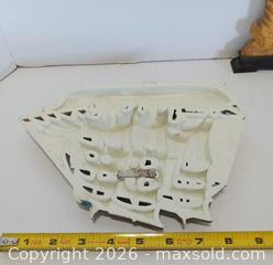 MaxSold Auction: Vintage Clipper Ship Wall Art & Tabletop Thermometer  - Lakeland (Florida, USA) SELLER MANAGED Reseller Online Auction - Dove Meadow Trail