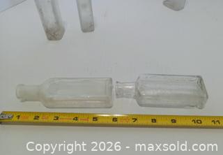 MaxSold Auction: Vintage Glass Medicine Bottles - Lakeland (Florida, USA) SELLER MANAGED Reseller Online Auction - Dove Meadow Trail