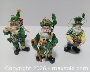 MaxSold Auction: Vintage Patrick O'Santa Collectible Ornaments - Lakeland (Florida, USA) SELLER MANAGED Reseller Online Auction - Dove Meadow Trail