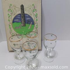MaxSold Auction: Vintage Set of Irish Coffee Goblets  - Lakeland (Florida, USA) SELLER MANAGED Reseller Online Auction - Dove Meadow Trail