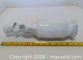 MaxSold Auction: Vintage Slag Glass Jim Beam Decanter  - Lakeland (Florida, USA) SELLER MANAGED Reseller Online Auction - Dove Meadow Trail