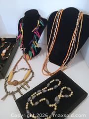 MaxSold Auction: Vintage Tribal Boho Necklaces  - Lakeland (Florida, USA) SELLER MANAGED Reseller Online Auction - Dove Meadow Trail