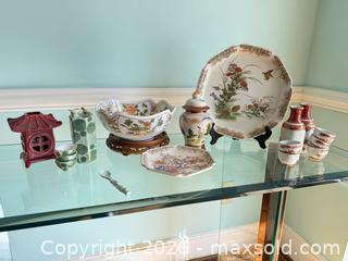 MaxSold Auction: 19-piece assortment of Asian porcelain items - Columbia (South Carolina, USA) SELLER MANAGED Estate Sale Online Auction - Greengate Drive