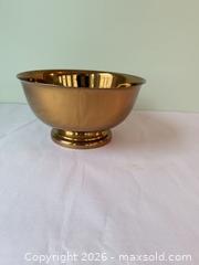 MaxSold Auction: Baldwin Brass Decorative Bowl, Polished Gold Tone - Columbia (South Carolina, USA) SELLER MANAGED Estate Sale Online Auction - Greengate Drive