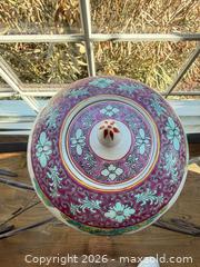 MaxSold Auction: Chinese Porcelain Famille Rose Figural Ginger Jar 12-16 in - Columbia (South Carolina, USA) SELLER MANAGED Estate Sale Online Auction - Greengate Drive