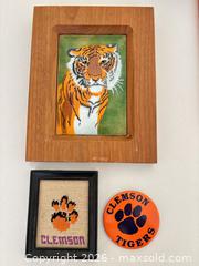 MaxSold Auction: Clemson University & Clemson Tiger Fan Lot: Hat, Mug, Pepsi Bottle, Coasters, Book - Columbia (South Carolina, USA) SELLER MANAGED Estate Sale Online Auction - Greengate Drive