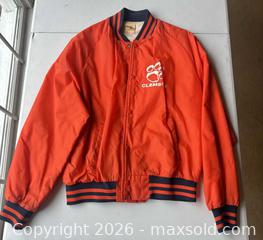 MaxSold Auction: Clemson University / Clemson Tigers Orange and White Bomber Jackets, Large - Columbia (South Carolina, USA) SELLER MANAGED Estate Sale Online Auction - Greengate Drive