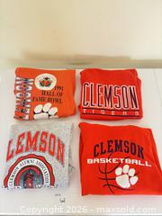 MaxSold Auction: Clemson University Orange/Gray/White Crewneck Sweatshirt XL - Columbia (South Carolina, USA) SELLER MANAGED Estate Sale Online Auction - Greengate Drive