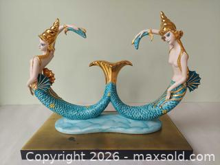 MaxSold Auction: Ester Turquoise Ceramic Figurine, Limited Edition Signed, Made in Italy - Columbia (South Carolina, USA) SELLER MANAGED Estate Sale Online Auction - Greengate Drive