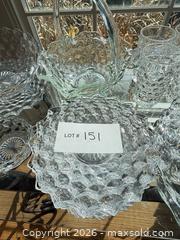 MaxSold Auction: Fostoria Glass Company's "American" Clear Pressed & Cut Glass Mixed Set - Columbia (South Carolina, USA) SELLER MANAGED Estate Sale Online Auction - Greengate Drive