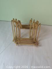 MaxSold Auction: Gold-tone Metal Mid-Century Plate Rack / Decorative Display (Lot) - Columbia (South Carolina, USA) SELLER MANAGED Estate Sale Online Auction - Greengate Drive