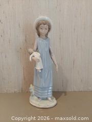 MaxSold Auction: Lladró Porcelain Girl Figurine "Belinda with Her Doll" - Columbia (South Carolina, USA) SELLER MANAGED Estate Sale Online Auction - Greengate Drive