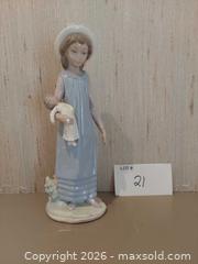 MaxSold Auction: Lladró Porcelain Girl Figurine "Belinda with Her Doll" - Columbia (South Carolina, USA) SELLER MANAGED Estate Sale Online Auction - Greengate Drive