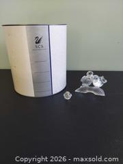 MaxSold Auction: Swarovski 1998 Annual Edition Turtledoves (SCS) Crystal Figurine + Bonus - Chickadee  - Columbia (South Carolina, USA) SELLER MANAGED Estate Sale Online Auction - Greengate Drive