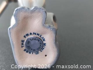 MaxSold Auction: The Franklin Mint Curio Cabinet Cat Collection Figurines Lot - 18th Century German Style, Egyptian, Valencia, Cobalt Blue - Columbia (South Carolina, USA) SELLER MANAGED Estate Sale Online Auction - Greengate Drive