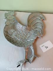 MaxSold Auction: Vintage Silver Cast Aluminum ROOSTER Tray  - Columbia (South Carolina, USA) SELLER MANAGED Estate Sale Online Auction - Greengate Drive