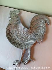 MaxSold Auction: Vintage Silver Cast Aluminum ROOSTER Tray  - Columbia (South Carolina, USA) SELLER MANAGED Estate Sale Online Auction - Greengate Drive