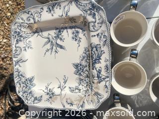 MaxSold Auction: 222 Fifth Adelaide Fine China Dinnerware Set, 67 Pieces - Las Vegas (Nevada, USA) PARTNER MANAGED Estate Sale Online Auction - Bright Sun Court