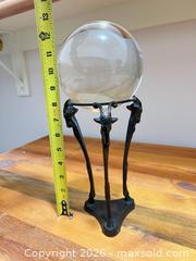 MaxSold Auction: Crystal Ball with Gothic Metal Stand, ~5in Sphere - Las Vegas (Nevada, USA) PARTNER MANAGED Estate Sale Online Auction - Bright Sun Court