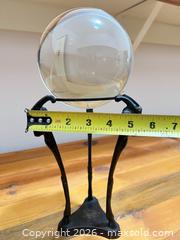 MaxSold Auction: Crystal Ball with Gothic Metal Stand, ~5in Sphere - Las Vegas (Nevada, USA) PARTNER MANAGED Estate Sale Online Auction - Bright Sun Court