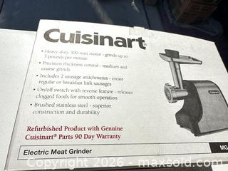 MaxSold Auction: Cuisinart Electric Meat Grinder 300W - Las Vegas (Nevada, USA) PARTNER MANAGED Estate Sale Online Auction - Bright Sun Court
