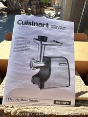 MaxSold Auction: Cuisinart Electric Meat Grinder 300W - Las Vegas (Nevada, USA) PARTNER MANAGED Estate Sale Online Auction - Bright Sun Court