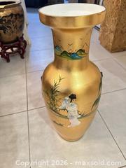 MaxSold Auction: Gold Oriental Vase - Las Vegas (Nevada, USA) PARTNER MANAGED Estate Sale Online Auction - Bright Sun Court