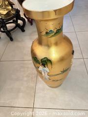 MaxSold Auction: Gold Oriental Vase - Las Vegas (Nevada, USA) PARTNER MANAGED Estate Sale Online Auction - Bright Sun Court