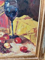 MaxSold Auction: Impressionist Still Life Oil on Canvas in Ornate Gold Frame - Las Vegas (Nevada, USA) PARTNER MANAGED Estate Sale Online Auction - Bright Sun Court