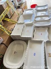 MaxSold Auction: Ivory Ceramic Serving Platters/Trays - Made in Portugal (Lot 20+) - Las Vegas (Nevada, USA) PARTNER MANAGED Estate Sale Online Auction - Bright Sun Court