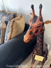 MaxSold Auction: Leather Giraffe Statues Qty 2 - Las Vegas (Nevada, USA) PARTNER MANAGED Estate Sale Online Auction - Bright Sun Court
