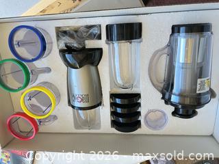 MaxSold Auction: Magic Bullet Personal Blender with Multiple Cups & Accessories - Las Vegas (Nevada, USA) PARTNER MANAGED Estate Sale Online Auction - Bright Sun Court