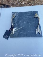 MaxSold Auction: Mercer & Madison Slate Serving and Charcuterie Tray with Handles - Las Vegas (Nevada, USA) PARTNER MANAGED Estate Sale Online Auction - Bright Sun Court