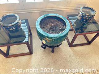 MaxSold Auction: Oriental Pots & End Tables - Las Vegas (Nevada, USA) PARTNER MANAGED Estate Sale Online Auction - Bright Sun Court