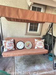 MaxSold Auction: Patio Bench Swing  - Las Vegas (Nevada, USA) PARTNER MANAGED Estate Sale Online Auction - Bright Sun Court