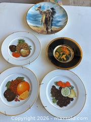 MaxSold Auction: Porcelain Decorative Wall Plates, Set of 4–6, Mixed Designs - Las Vegas (Nevada, USA) PARTNER MANAGED Estate Sale Online Auction - Bright Sun Court