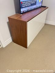 MaxSold Auction: 6-Drawer White and Walnut Veneer Dresser - King (Ontario, Canada) SELLER MANAGED Moving Online Auction - Wells Orchard Crescent