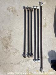 MaxSold Auction: Adjustable Bronze Metal Curtain/Drapery Rods, Lot of 4-6 - King (Ontario, Canada) SELLER MANAGED Moving Online Auction - Wells Orchard Crescent